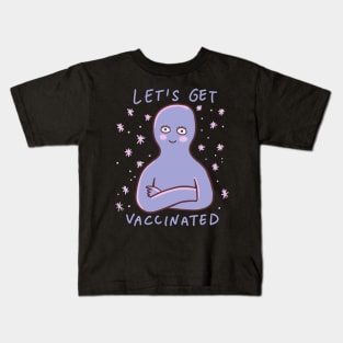 Lets Get Vaccinated Kids T-Shirt